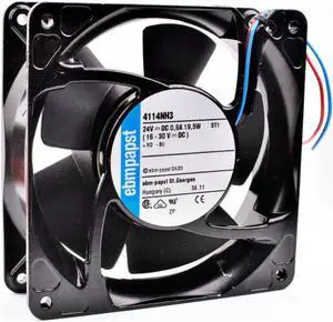 4114NH3 12cm 12038 120mm 120x120x38mm DC24V 0.8A 19.5W Metal frame inverter cooling fan 4114NH3 12cm 12038 120mm 120x120x38mm DC24V 0.8A 19.5W Metal frame inverter cooling fan