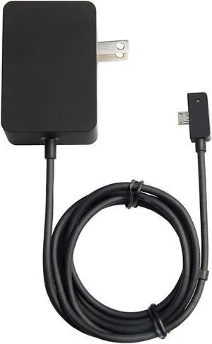 Fit for 13W 5.2V 2.5A Surface 3 AC Adapter for Microsoft Surface 1623 1624 1645 Tablet with USB Charging + Charger Cord