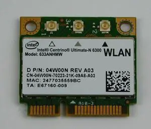for Dell Latitude E5520 Laptop Wireless WiFi Card 04W00N P/N: 4W00N