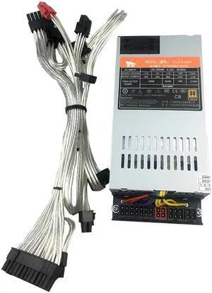 OIAGLH PSU 550W 500W ITX FLEX NAS Small 1U Full Modular 80plus Gold K39 K35 S3 M41M24 550W Power Supply FLEX-650 PSU 1U Computer