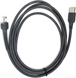 OIAGLH Baru 2 Meter USB Ke RJ45 Kabel untuk Motorola Symbol LS1203 LS2208 LI2208 LS3008 LS4208 DS6708 Pemindai Kode Batang CBA-U01-S07ZAR