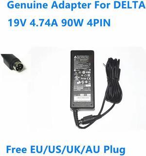 OIAGLH 19V 4.74A 3.42A 90W 4PIN DELTA ADP-90MD H AC Adapter For ADP-65JH HB Power Supply Charger