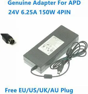 OIAGLH 24V 5A 6.25A 150W 4PIN DA-150A24 FSP150-AAAN1 Power Supply AC Adapter For APD Power Charger