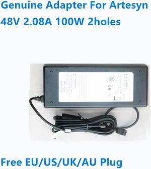 OIAGLH 48V 2.08A 100W 2holes AD10048P3L-403 Power Supply AC Adapter For Artesyn- POE Charger