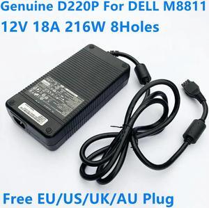 OIAGLH 12V 18A 216W 8Holes D220P-01 M8811 ADP-220AB B AC Adapter For DA-2 OPTIPLEX SX280 GX745 GX620 SX760 Laptop Charger