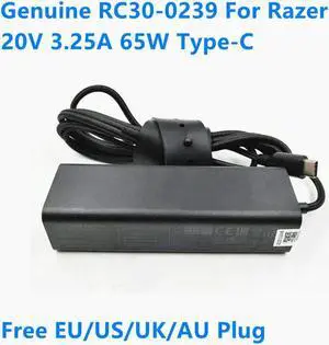 OIAGLH 20V 3.25A 65W Type-C RC30-0239 RC30-02390100 AC Adapter For 5V 3A 9V 3A 15V 3A Laptop Power Supply Charger