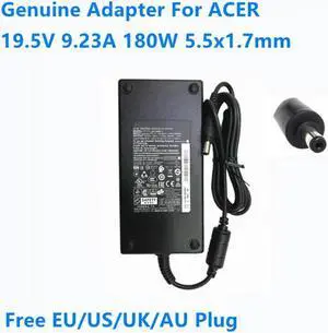 OIAGLH 19.5V 9.23A 180W 5.5x1.7mm ADP-180MB K Power Supply AC Adapter For Laptop Charger