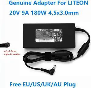 OIAGLH 20V 9A 180W 4.5x3.0mm LITEON PA-1181-76 Power Supply AC Adapter For Laptop Charger