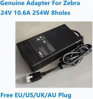 OIAGLH 24V 10.6A 254W 8holes SAWA-93-10524A Power Supply AC Adapter For Printer Charger