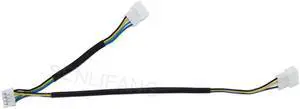 For Cooling Fan Cable Video Cards' GPU Graphics Cards Connector one 4pin Conector To Dual Conectors 4pin* 3pin