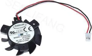 EVERFLOW T124010DL DC12V 0.1A Two Lines Cooling Fan EVERFLOW T124010DL DC12V 0.1A Two Lines Cooling Fan