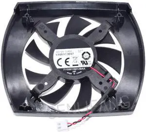 Well Tested Display Card Video Card Cooling Fan DC12V 0.45A FY08015M12BAA  For GTX650Ti Model GTX650