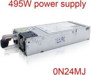 For DELL R730 R530 R630 495W Power Supply 9338D E495E-S1 3GHW3 N24MJ 0N24MJ CN-0N24MJ D495E-S0