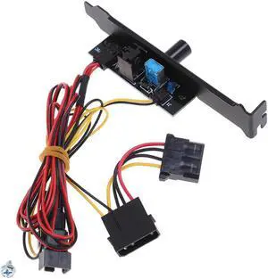 3 Channels PC Cooler Cooling Fan Speed Controller For CPU Case HDD VGA Fan Hot sale