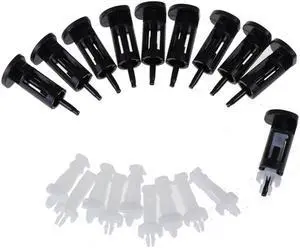 10PCS CPU Heatsink Mount Pin Plastic Push Screw Cooler Cooling Fan Fastener Mounting Clip for Intel Socket
