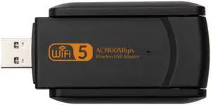 USB3.0 Wifi Adapter 1900Mbps Dual Band 2.4Ghz + 5.8Ghz Wi-fi Dongle Computer 802.11AC Network Card USB 2 Antennas