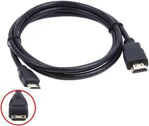 Mini HDMI-compatible  A/V TV Video Cable Cord For Nikon CAMERA DSLR D7100 D5500 D3300