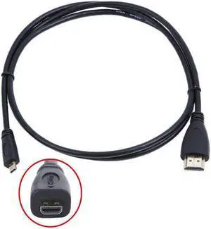 5TF Micro  HDMI-compatible  A/V TV Video Cable Cord For Lenovo Yoga 2 Pro Tablet