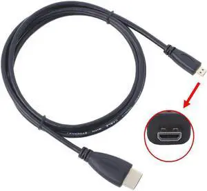 1.5M Micro HDMI-compatible  A/V TV Video Cable Cord for Acer Iconia Tab A110 07G08u A1-810 A1-811