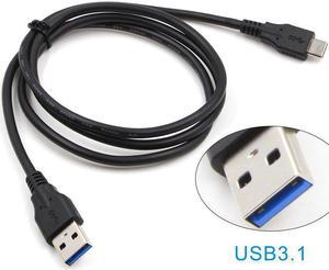 USB3.1 Type-C USB C Data Transfer Cable, 3 Feet Charging Cord for GoPro Hero 5 Black, ChromeBook Pixel, Nexus 5X ,