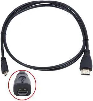 5TF/1.5M Micro HDMI-compatible  A/V HD TV Video Cable Cord Lead for Samsung CAMERA HMX-W300 B W300R/N