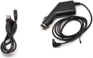 2A Car Power Charger Adapter + USB Cord For Garmin GPS Dezl 760/LM/T 560/LM/T/LT