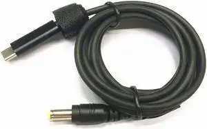 USB 3.1 Type C USB-C Male to DC 5.5X2.5mm Male Power Jack Extension Charge Cable Charging Cord (Type c to 5.5X2.5mm)