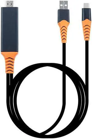 Type-C USB-C to HDMI-compatible HDTV Charging Cable Adapter for Samsung Galaxy Note8 S9 S8 Plus Type-C USB-C to HDMI-compatible HDTV Charging Cable Adapter for Samsung Galaxy Note8 S9 S8 Plus