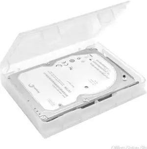 HDD Storage 2.5 inch Hard Disk Drive SSD HDD Protection Storage Box Case Clear PP Plastic F19 21 Dropshipping