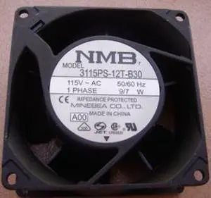 For NMB AC fan115v 8CM 9/7WInverter fan 3115PS-12T-B30 Cooling Fan