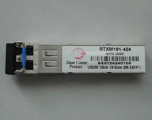 For WTD Gigabit single-mode 1.25G 1310nm 15km optical fiber module: RTXM191-404