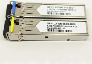 For H3C Cisco single fiber bidirectional BiDi Gigabit 20KM LC/SC optical module