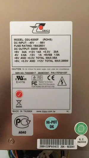 For EMACS Xinju D2U-6300F