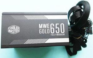 Power Supply MPY-6501-AFAAG For Cooler Master Brand MWE GOLD 650 Full Module ATX RTX2080 Game Host Power Supply 650W