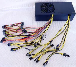 Gold 2800W power supply GTX1080TI 6 card dedicated power supply ATX server power supply