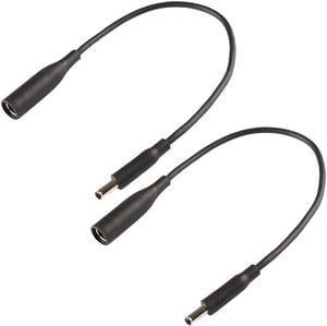 2pack  Adapter Converter Cable 7.4 to 4.5mm for Dell Laptop Power Supply 30w 40w 45w 65w 90w 120w  D5g6m 0d5g6m M3800 XPS 12 13