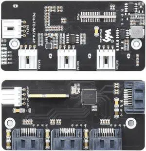 Raspberry Pi Compute module 4 PCIe TO SATA CM4 PCI-E to SATA3.0 board card 6Gbps high speed SATA