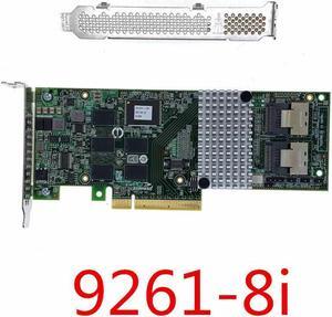 OIAGLH For Hot Sale L S I MegaRAID SAS 9261-8i LSI00212 6Gb/s SAS+SATA Controller Raid Card