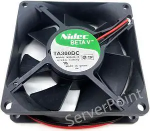 TA300DC M33406-16 Server Cooler Fan DC 12V 0.29A 80x80x25mm 2-Wire