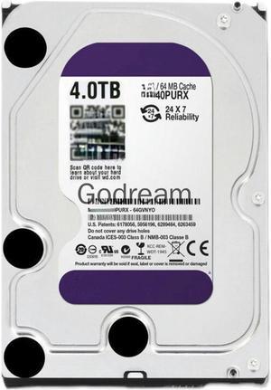 OIAGLH For WD40PURX Purple Disk 3.5 Inch 4T Desktop Computer Hard Disk Video Monitoring And Security