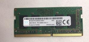 OIAGLH For 4GB 1RX16 PC4-2666V-SC0-11 MTA4ATF51264HZ-2G6E1