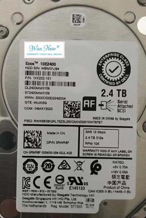 OIAGLH For 2.4T SAS 10k 2.5 512e ST2400MM0159 0RWR8F