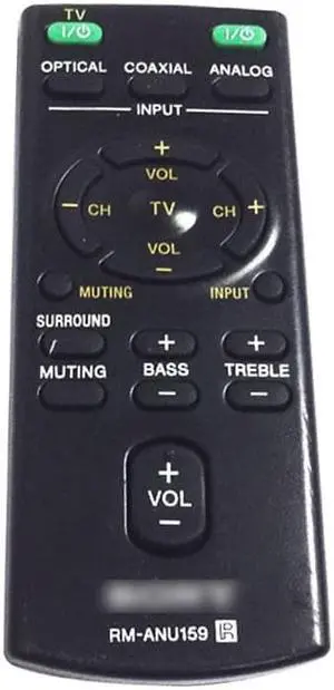 HIFI audio RM-ANU159 remote control  RM ANU159 For SONY HT-CT60 C SRM-ANU192 / without