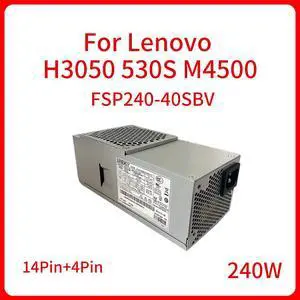 Novo adaptador de fonte de alimentação de 240w com varas 54y8874 54y8849 54y8897 54y8878 54y8858 54y89 21 pcb020 para lenovo h3050 530s