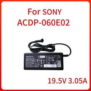 60W 19.5V3.05A  ACDP-060E02 LCD TV AC Adapter Power Supply For Sony KDL-40R550C KDL-40RD353 Charger