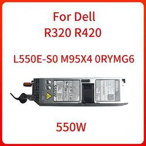 550W Power Supply L550E-S0 0M95X4 0RYMG6 For DELL PowerEdge R320 R420 Server Switching Power Supply Module