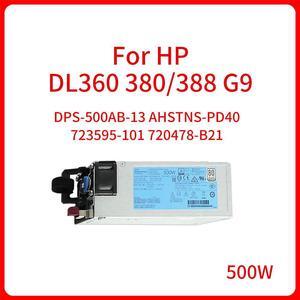 500W DPS-500AB-13 A HSTNS-PD40 723595-101 720478-B21 Server Power Supply Switch For HP DL360 380 388 G9 Gen9 Switch Power Supply