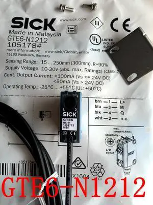 GTE6-N1212 Sick Sensor Photoelectric Switch 100% & GTE6-N1212 Sick Sensor Photoelectric Switch 100% &