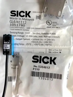 GL6-N1112 GL6-N1111 Sick Photoelectric Switch Sensor 100% & GL6-N1112 GL6-N1111 Sick Photoelectric Switch Sensor 100% &
