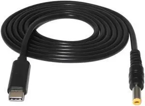 USB C Type C PD Laptop Charging Cable Cord to 5.5 X 2.5mm Male Plug Converter Fit for Asus Laptop Power Adapter Charger